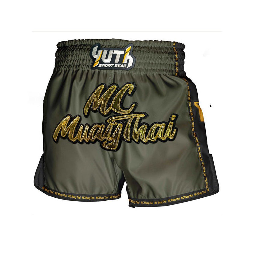 Moon And Beach Print Muay Thai Boxing Shorts main image 1