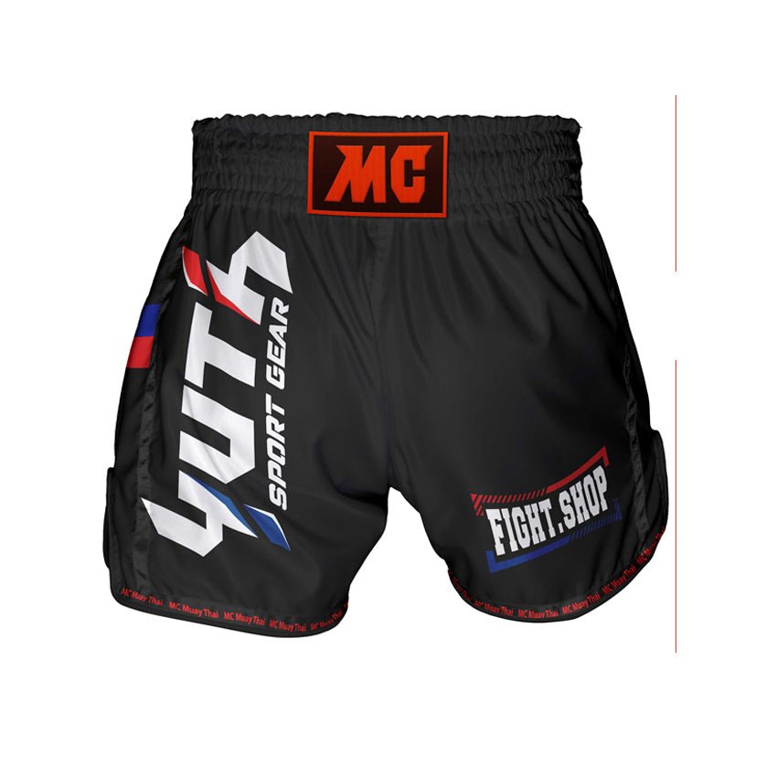 Yuth X MC Muay Thai Shorts - Fight.ShopMuay Thai ShortYuthBlack/RedXS