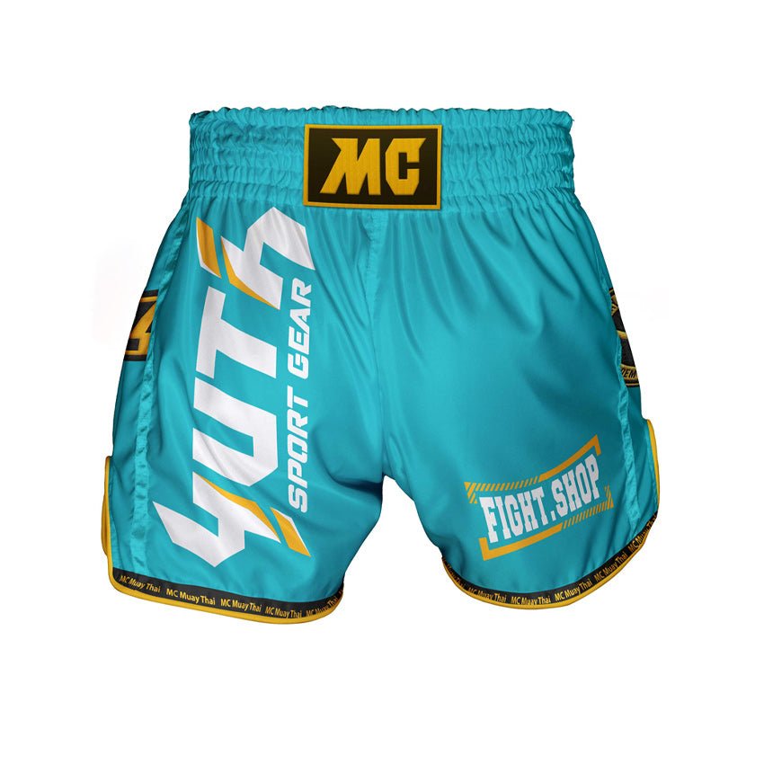 Yuth X MC Muay Thai Shorts - Fight.ShopMuay Thai ShortYuthTurqoiseXS