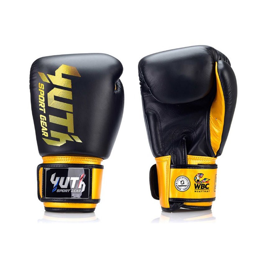 Yuth X WBC Black/Gold Boxing Gloves 