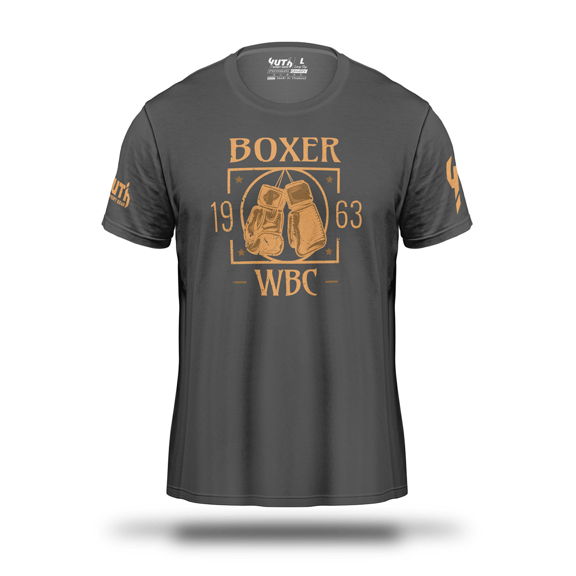 Yuth X WBC Boxer T-Shirt - Fight.ShopT-ShirtYuth X WBCGreyXS