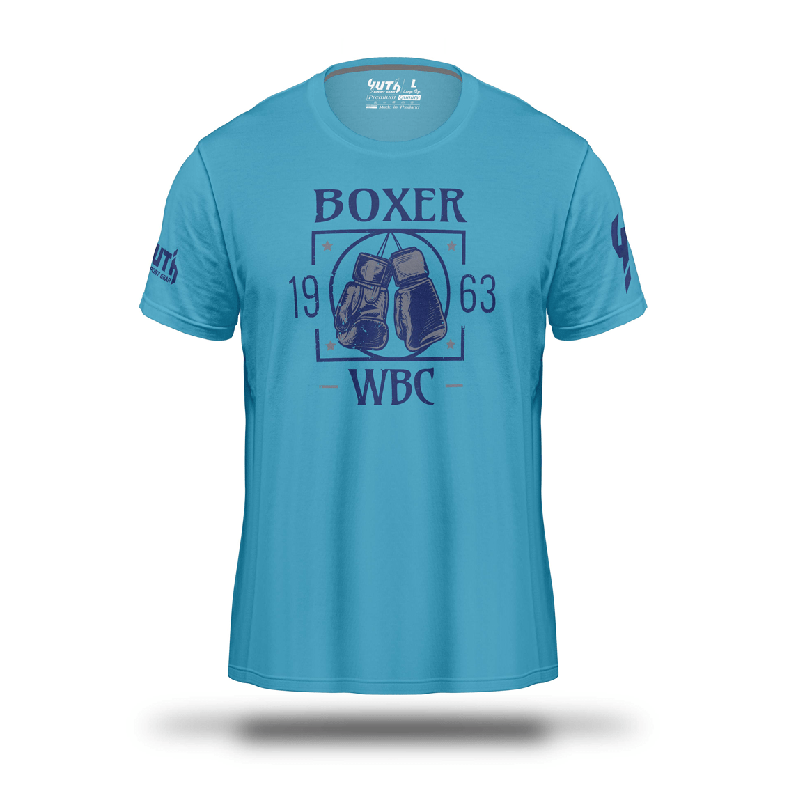 Yuth X WBC Boxer T-Shirt - Fight.ShopT-ShirtYuth X WBCLight BlueXS