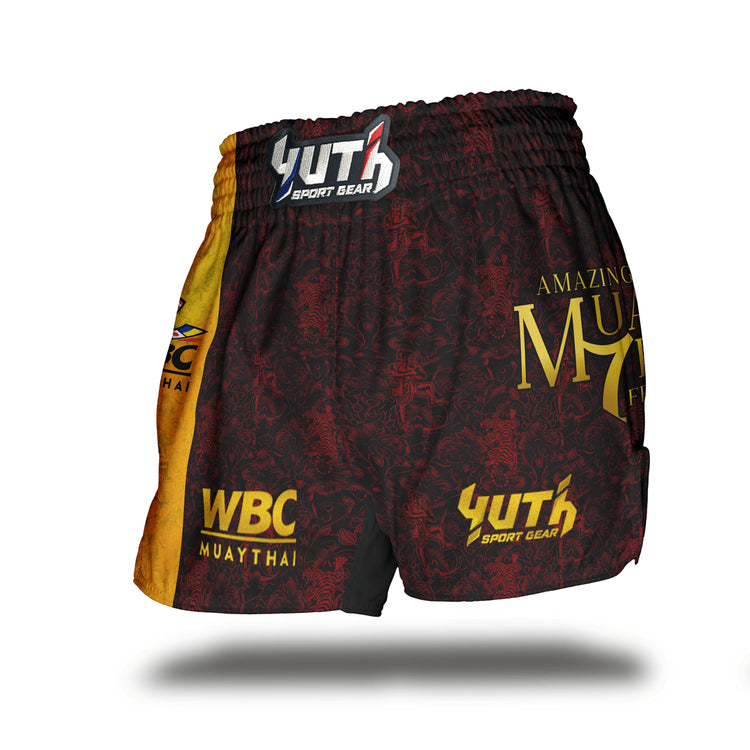 Yuth X WBC Muay Thai Short - Fight.ShopMuay Thai ShortYuthRedXS