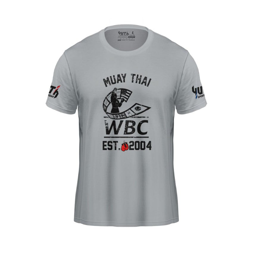 Grey  Yuth-X WBC Vintage T-Shirt Front 